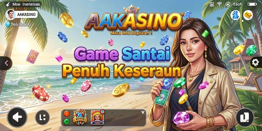 Tampilan gameplay AAKASINO yang seru dan menghibur.