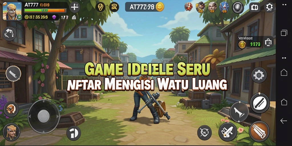 Tampilan gameplay AT777 yang menarik dan penuh warna.