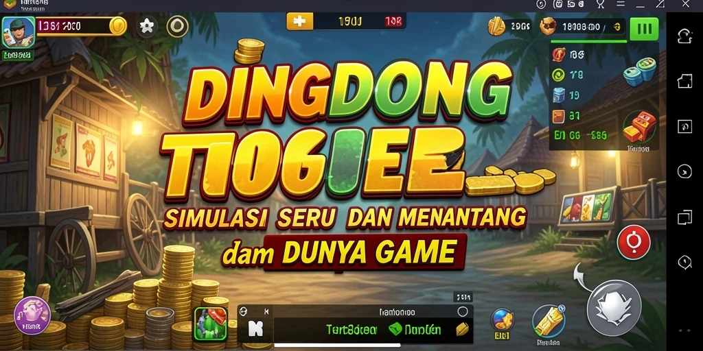 Tampilan gameplay DINGDONGTOGEL yang menarik dan interaktif.