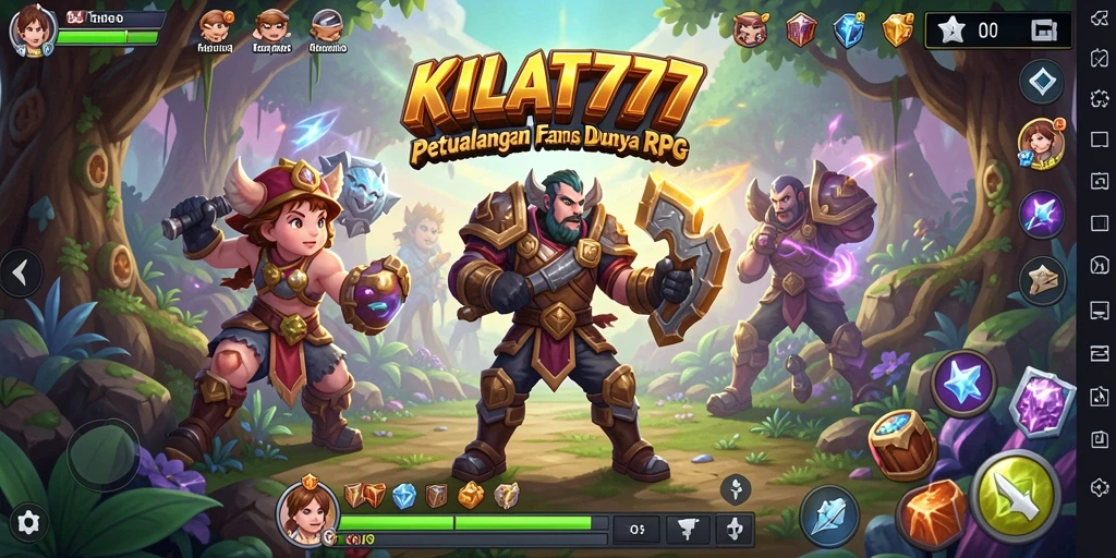 Tampilan gameplay KILAT777 yang mendebarkan dan menarik.