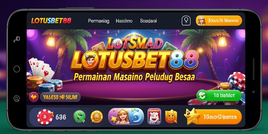Tangkapan layar menarik yang menunjukkan gameplay Kasino LOTUSBET88.
