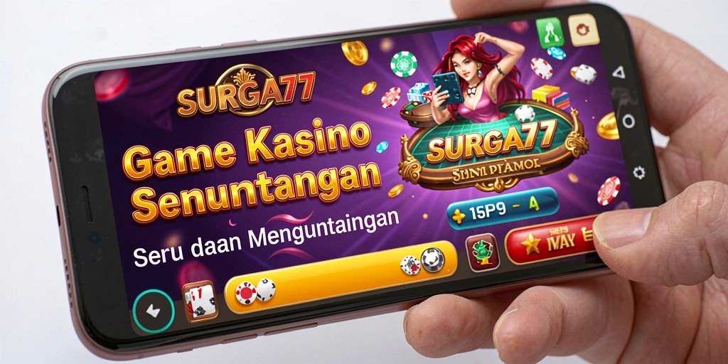 Tampilan menarik dari gameplay Kasino SURGA77 yang menghibur.
