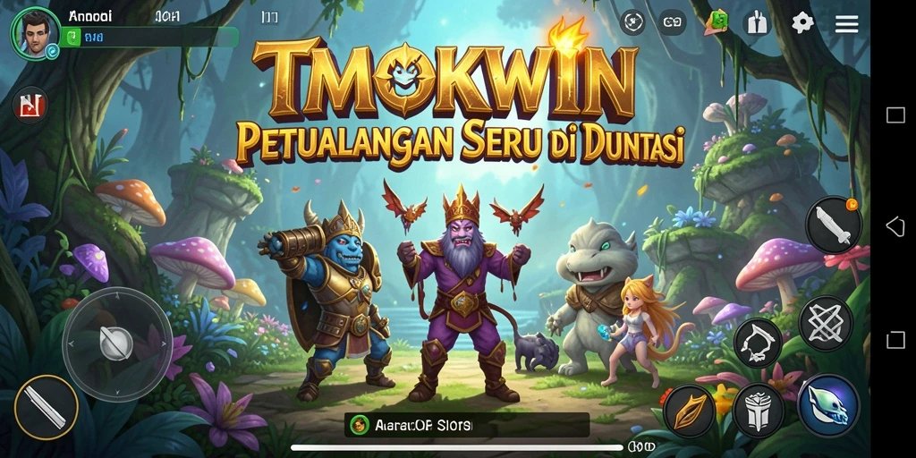 Tampilan gameplay seru TMOKWIN dalam petualangan menegangkan.