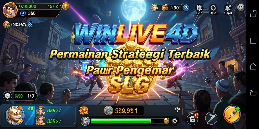 Tampilan gameplay WINLIVE4D yang menarik dan penuh strategi.