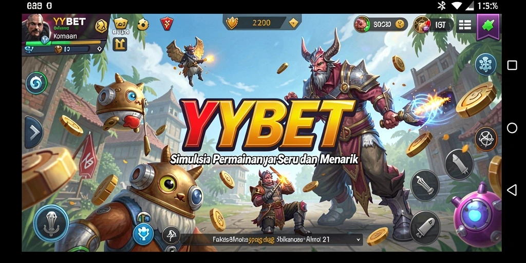 Screenshot permainan YYBET menampilkan keseruan gameplay Simulation.